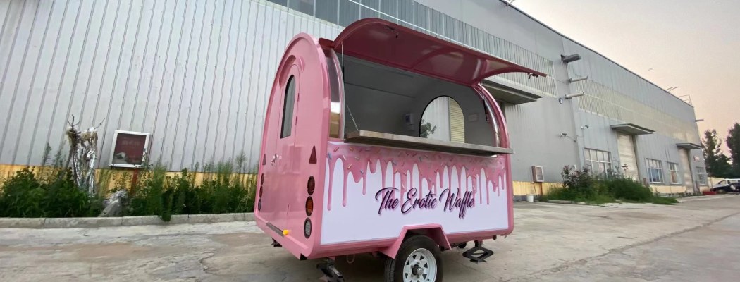 ice cream food trailer for sale